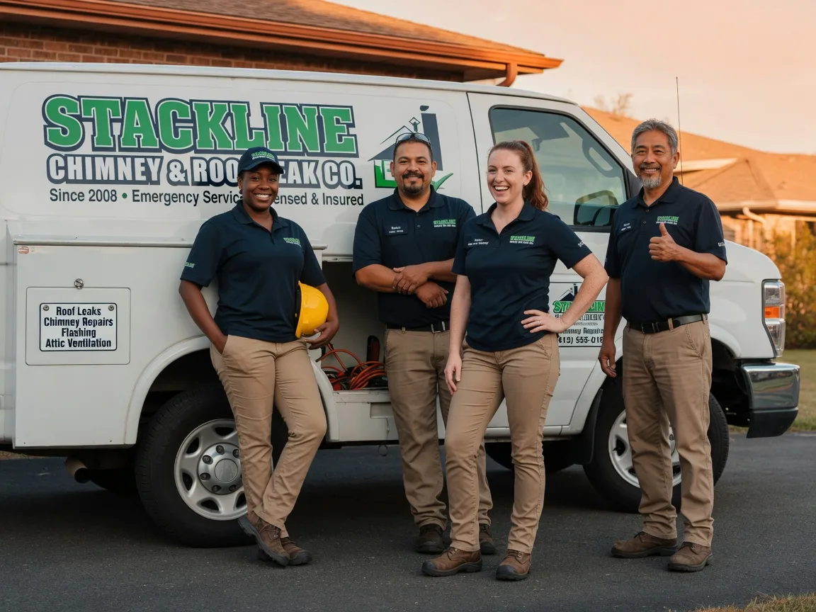 Chimney flashing repair company in Lockwood, MO